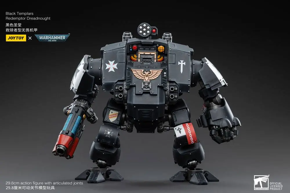 Warhammer 40k Akční figurka 1/18 Black Templars Redemptor Dreadnought 30 cm fotografii produktu