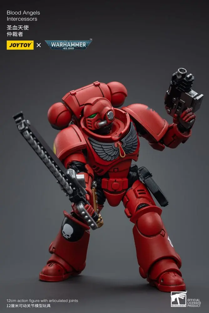 Warhammer 40k akční figurka 1/18 Blood Angels Intercessors 12 cm fotografii produktu