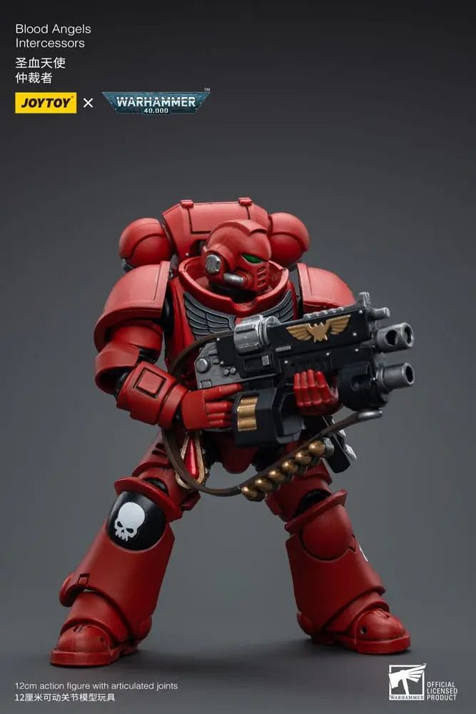 Warhammer 40k akční figurka 1/18 Blood Angels Intercessors 12 cm fotografii produktu