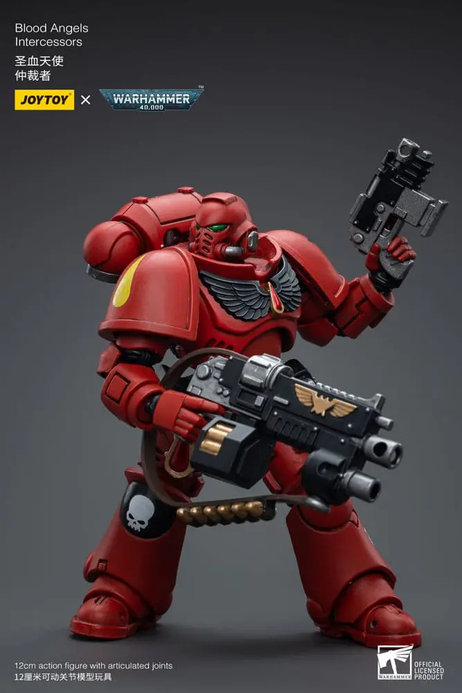 Warhammer 40k akční figurka 1/18 Blood Angels Intercessors 12 cm fotografii produktu