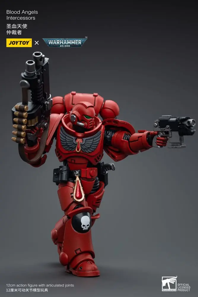 Warhammer 40k akční figurka 1/18 Blood Angels Intercessors 12 cm fotografii produktu