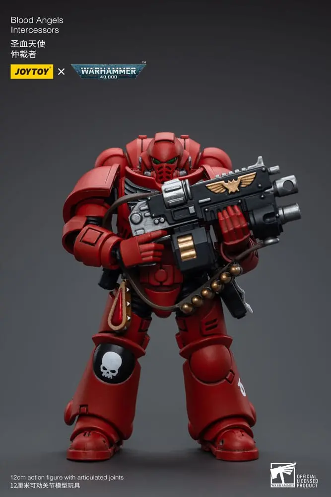 Warhammer 40k akční figurka 1/18 Blood Angels Intercessors 12 cm fotografii produktu