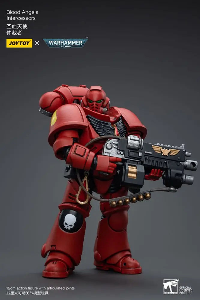 Warhammer 40k akční figurka 1/18 Blood Angels Intercessors 12 cm fotografii produktu