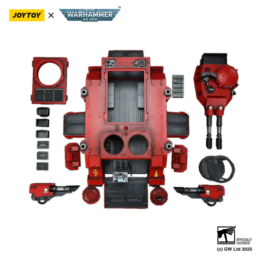 Warhammer 40k akční figurka 1/18 Blood Angels Predator Annihilator se zdvojenými laserovými děly 26 cm fotografii produktu