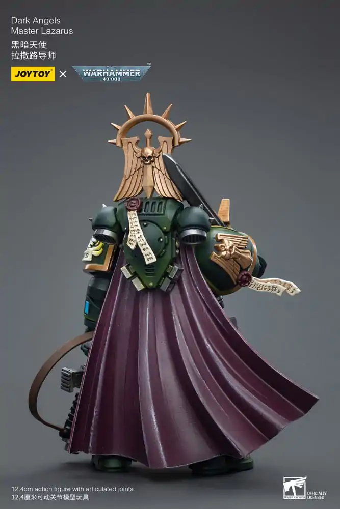 Warhammer 40k Akční figurka 1/18 Dark Angels Master Lazarus 12 cm fotografii produktu