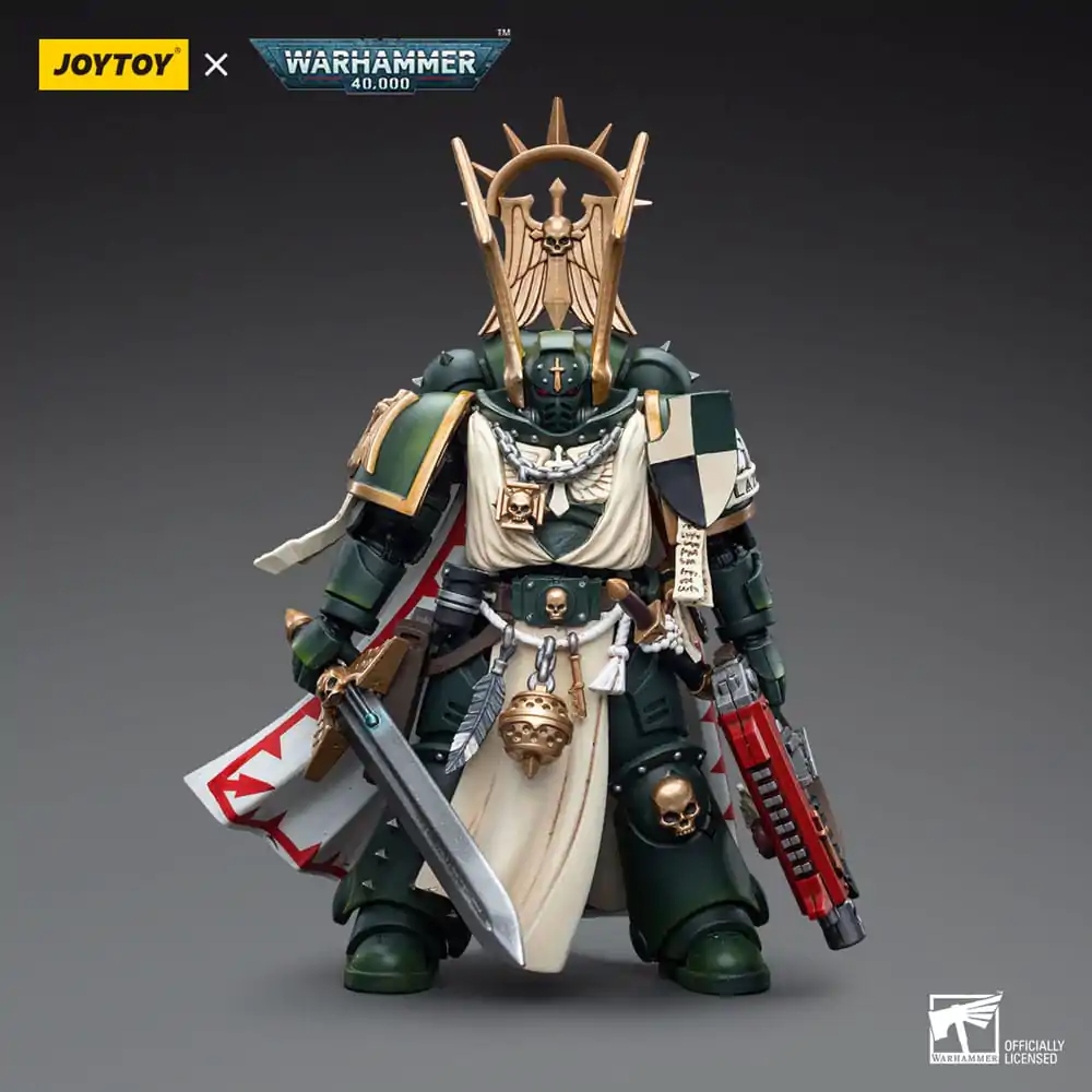 Warhammer 40k Akční figurka 1/18 Dark Angels Master Lazarus 12 cm fotografii produktu