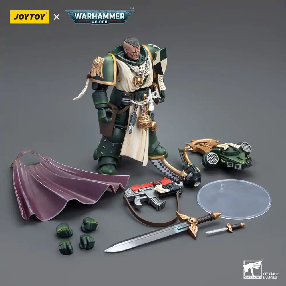 Warhammer 40k Akční figurka 1/18 Dark Angels Master Lazarus 12 cm fotografii produktu