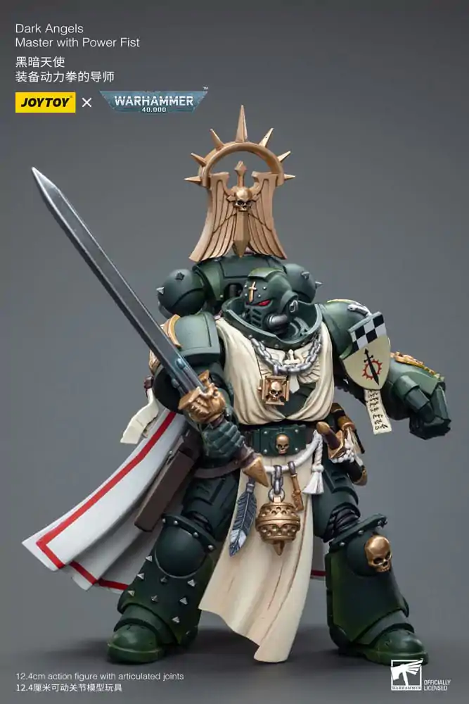 Akční figurka Warhammer 40k 1/18 Dark Angels Master s Power Fist 12 cm fotografii produktu