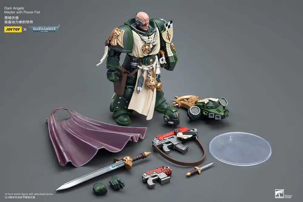 Akční figurka Warhammer 40k 1/18 Dark Angels Master s Power Fist 12 cm fotografii produktu