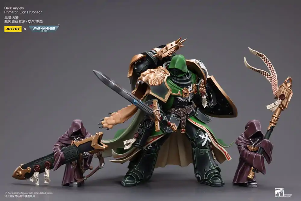 Warhammer 40k Akční figurka 1/18 Dark Angels Primarch Lion El' Jonson 18 cm fotografii produktu