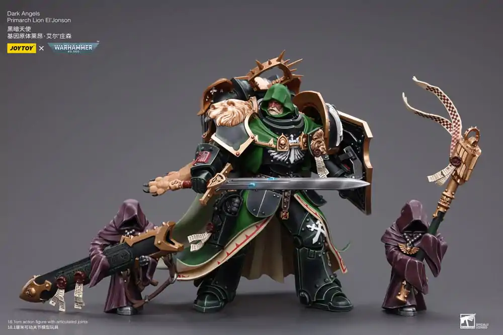 Warhammer 40k Akční figurka 1/18 Dark Angels Primarch Lion El' Jonson 18 cm fotografii produktu