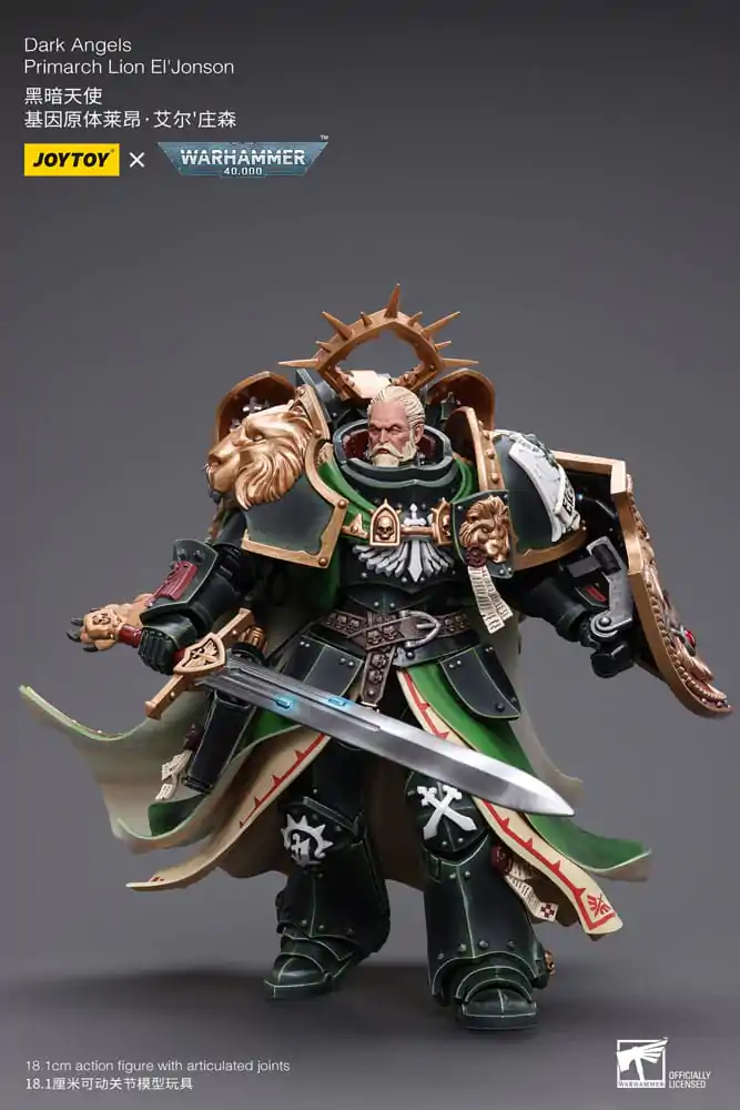 Warhammer 40k Akční figurka 1/18 Dark Angels Primarch Lion El' Jonson 18 cm fotografii produktu