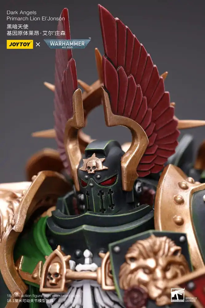 Warhammer 40k Akční figurka 1/18 Dark Angels Primarch Lion El' Jonson 18 cm fotografii produktu