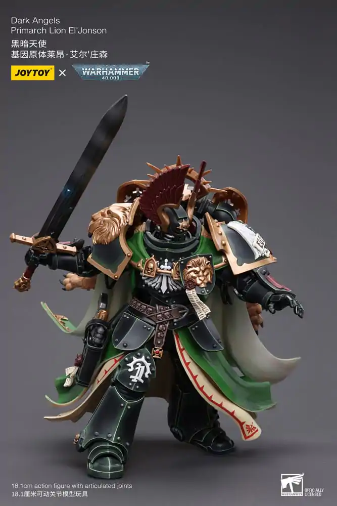 Warhammer 40k Akční figurka 1/18 Dark Angels Primarch Lion El' Jonson 18 cm fotografii produktu