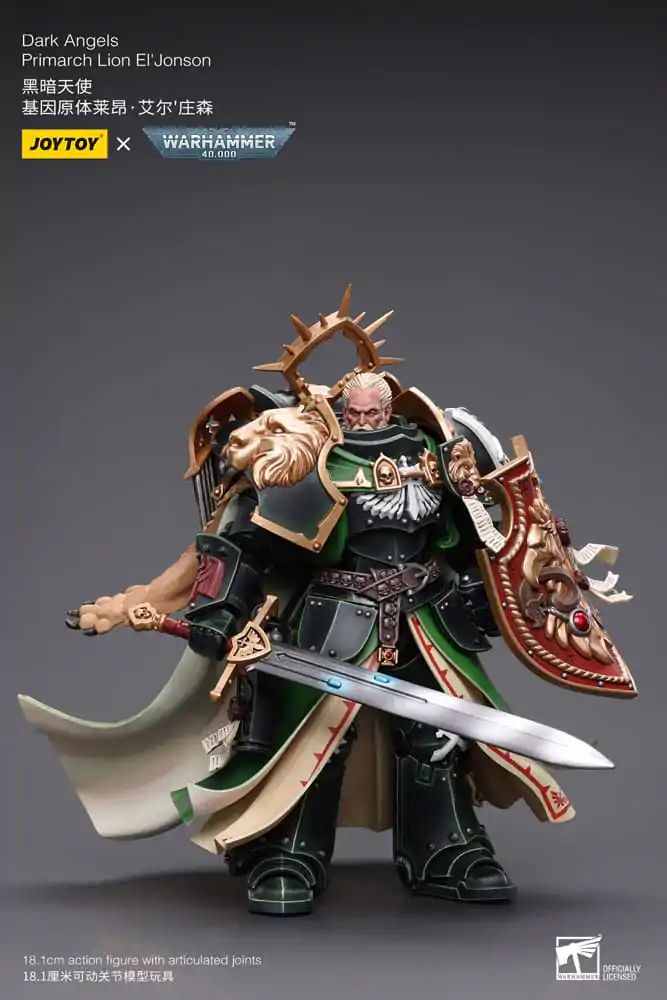 Warhammer 40k Akční figurka 1/18 Dark Angels Primarch Lion El' Jonson 18 cm fotografii produktu