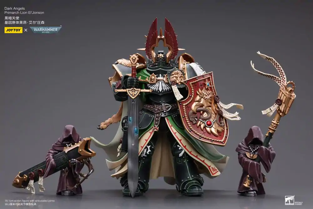 Warhammer 40k Akční figurka 1/18 Dark Angels Primarch Lion El' Jonson 18 cm fotografii produktu