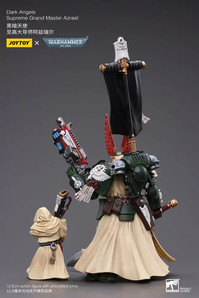 Warhammer 40k akční figurka 1/18 Dark Angels Supreme Grand Master Azrael 13 cm fotografii produktu