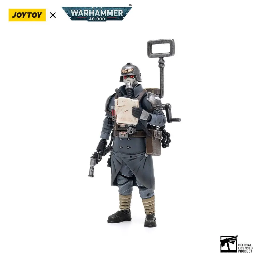 Warhammer 40k akční figurka 1/18 Death Korps of Krieg Veteran Squad Guardsman Communications Specialist 10 cm fotografii produktu