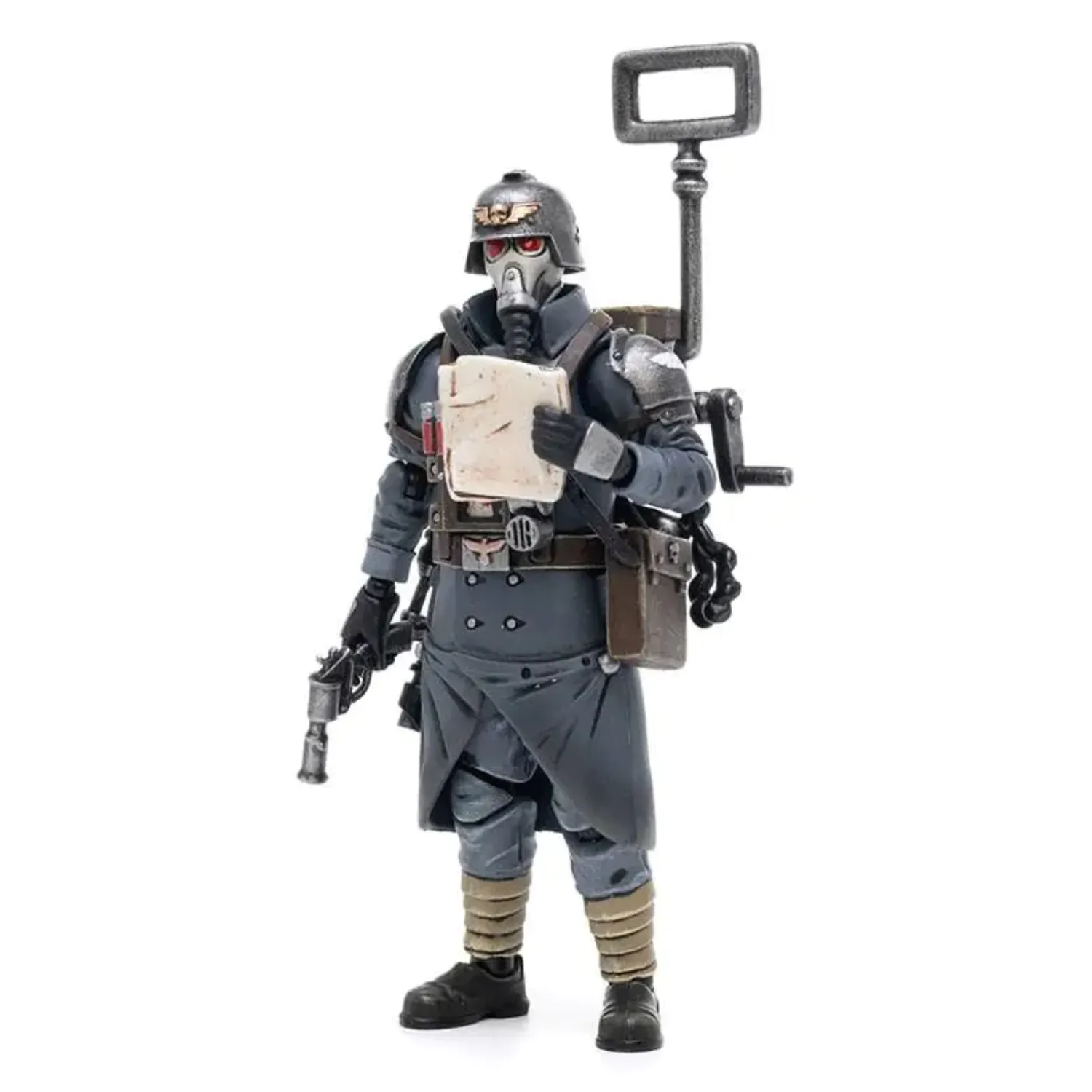 Warhammer 40k akční figurka 1/18 Death Korps of Krieg Veteran Squad Guardsman Communications Specialist 10 cm fotografii produktu