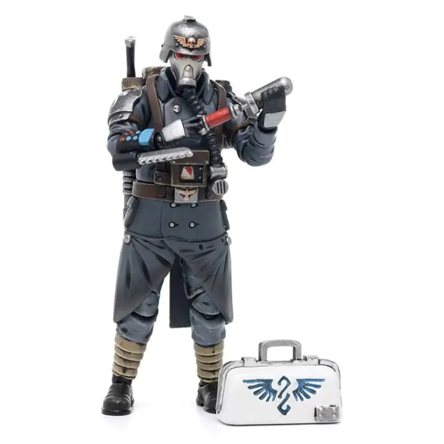 Warhammer 40k akční figurka 1/18 Death Korps of Krieg Veteran Squad Guardsman Medic 10 cm fotografii produktu
