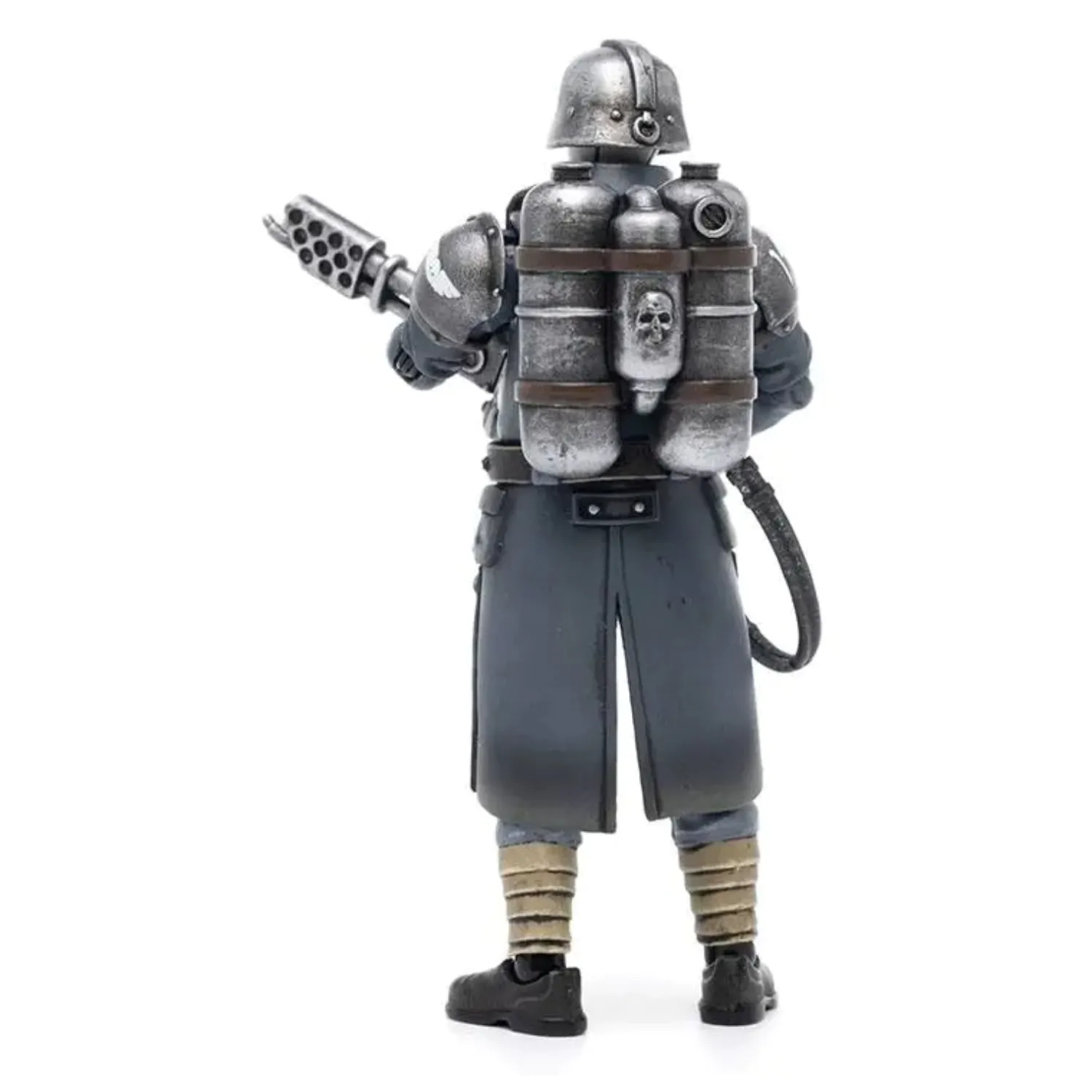 Warhammer 40k akční figurka 1/18 Death Korps of Krieg Veteran Squad Guardsman s flamerem 10 cm fotografii produktu