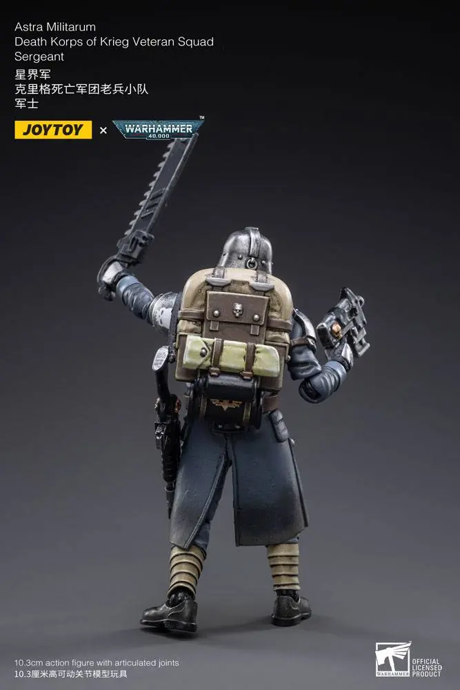 Warhammer 40k akční figurka 1/18 Death Korps of Krieg Veteran Squad Sergeant 10 cm fotografii produktu