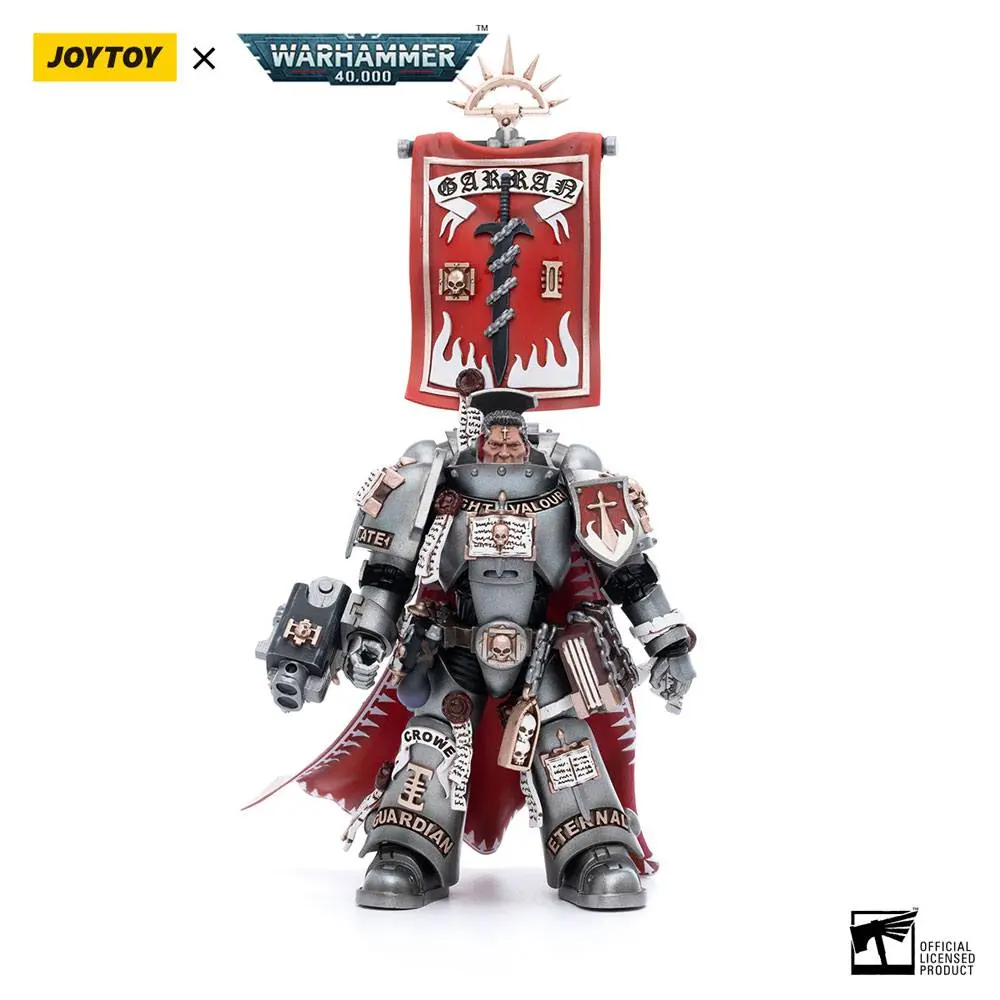 Warhammer 40k akční figurka 1/18 Grey Knights Castellan Crowe 12 cm fotografii produktu
