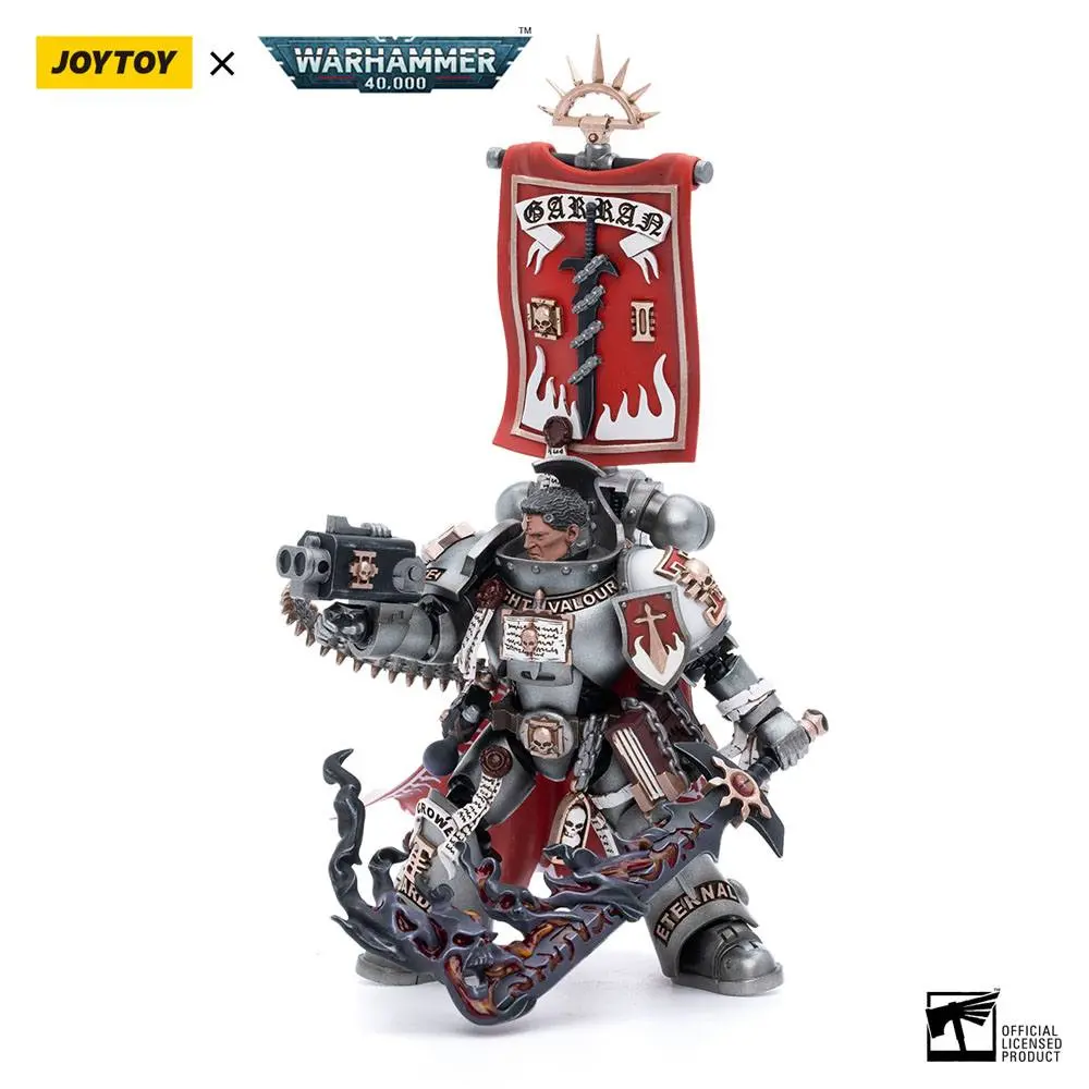 Warhammer 40k akční figurka 1/18 Grey Knights Castellan Crowe 12 cm fotografii produktu