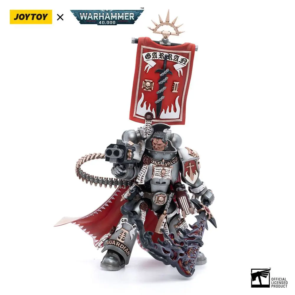 Warhammer 40k akční figurka 1/18 Grey Knights Castellan Crowe 12 cm fotografii produktu
