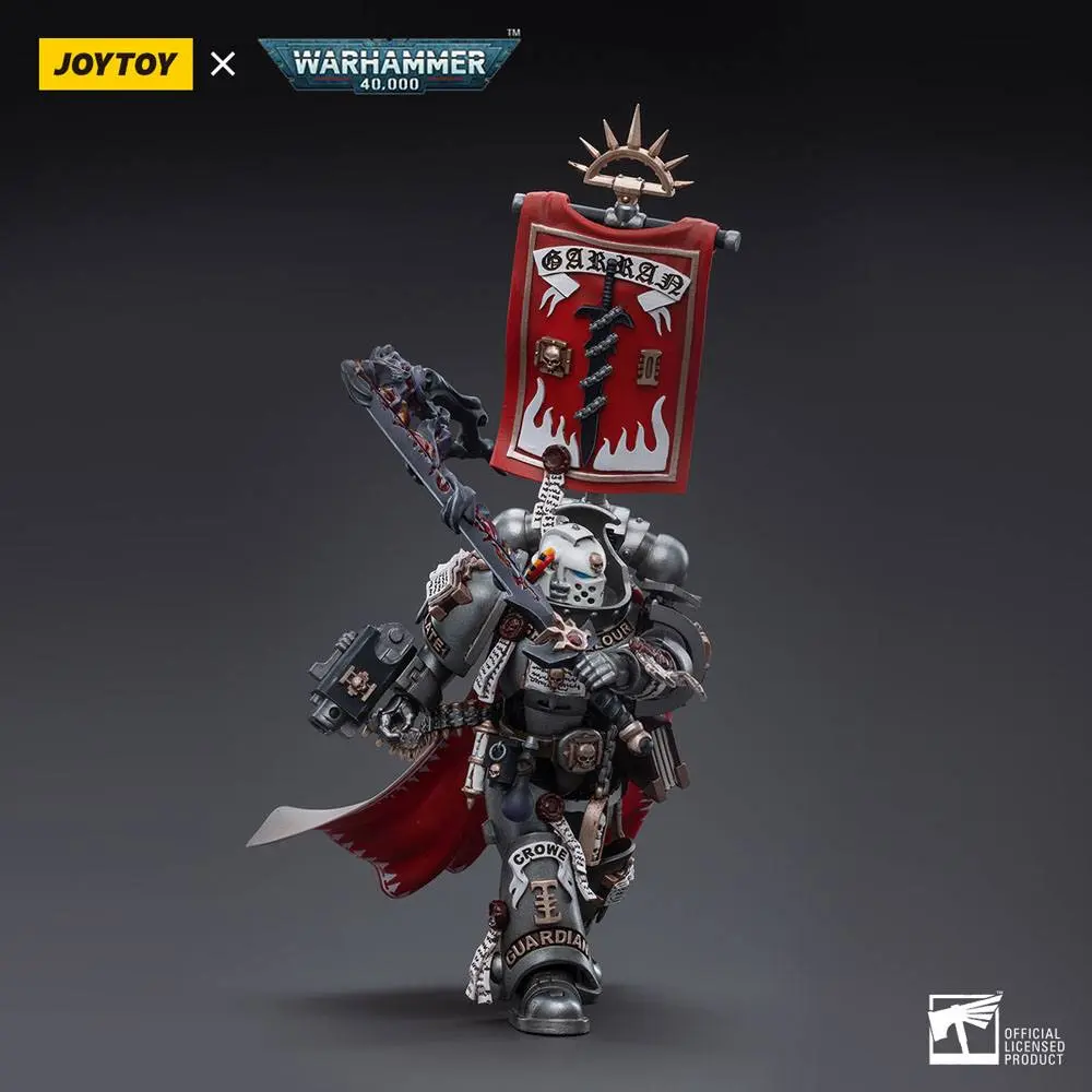 Warhammer 40k akční figurka 1/18 Grey Knights Castellan Crowe 12 cm fotografii produktu