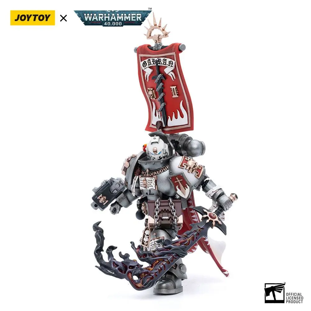 Warhammer 40k akční figurka 1/18 Grey Knights Castellan Crowe 12 cm fotografii produktu