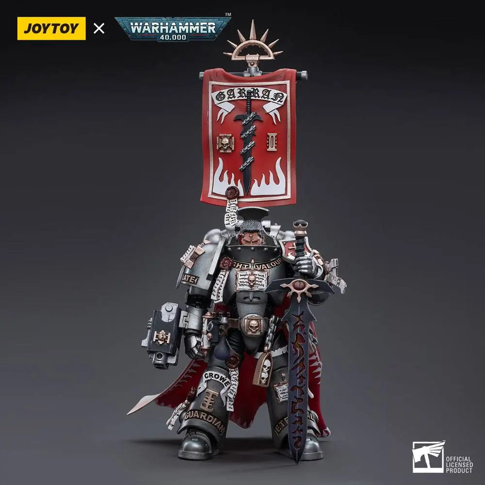 Warhammer 40k akční figurka 1/18 Grey Knights Castellan Crowe 12 cm fotografii produktu