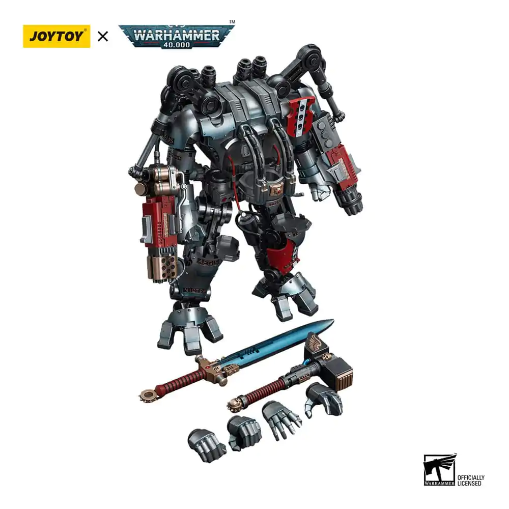 Warhammer 40k akční figurka 1/18 Grey Knights Nemesis Dreadknight (Včetně Grey Knights Terminator Caddon Vibova) 12 cm fotografii produktu