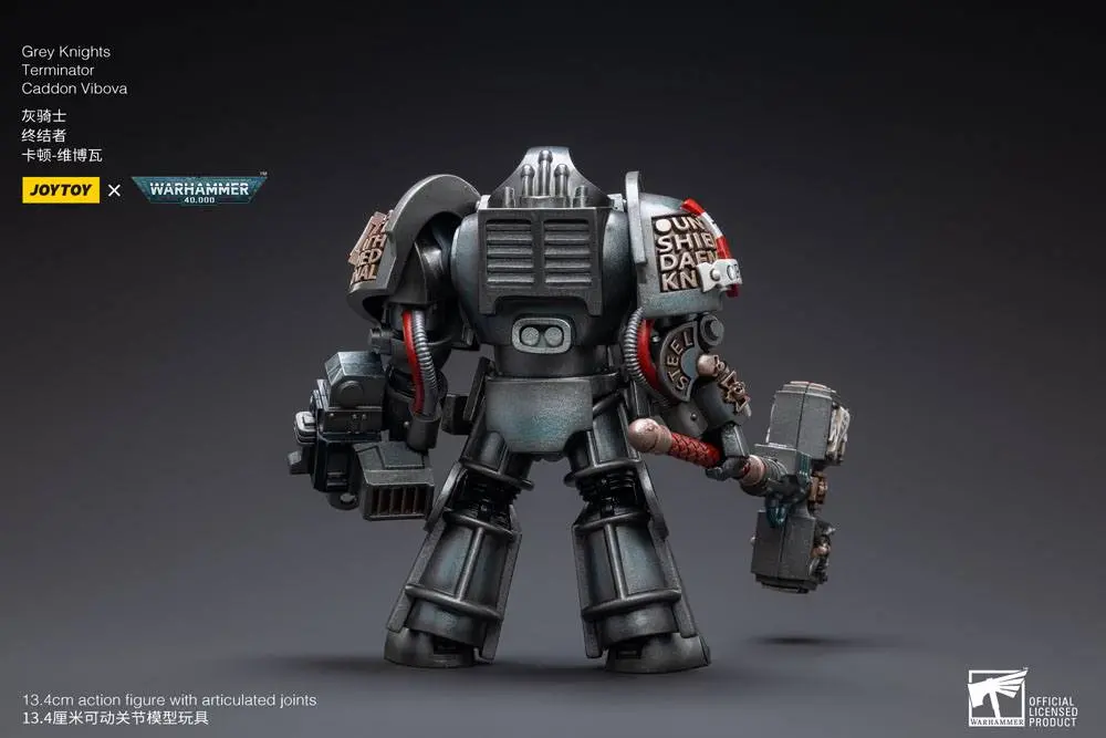 Warhammer 40k akční figurka 1/18 Grey Knights Terminator Caddon Vibova 13 cm fotografii produktu