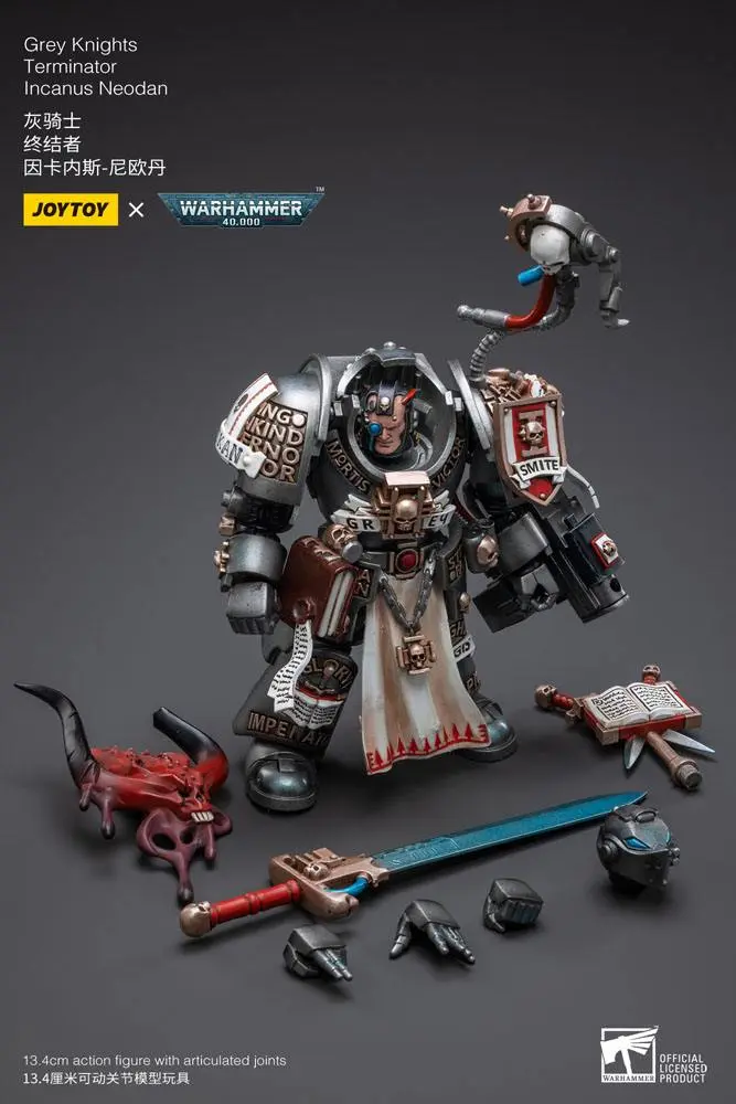 Warhammer 40k akční figurka 1/18 Grey Knights Terminator Incanus Neodan 13 cm fotografii produktu