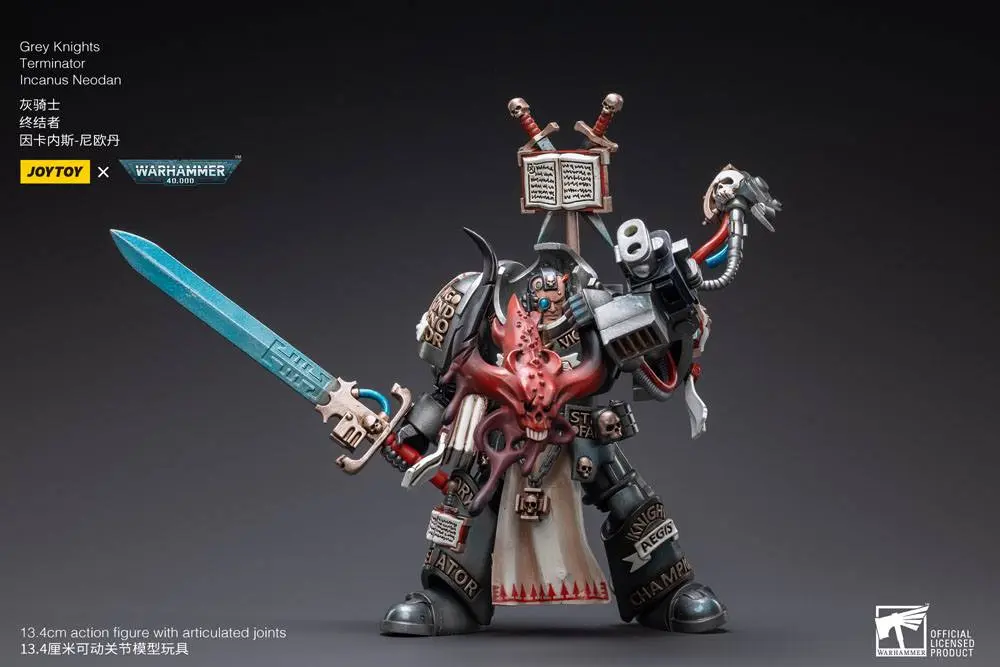 Warhammer 40k akční figurka 1/18 Grey Knights Terminator Incanus Neodan 13 cm fotografii produktu