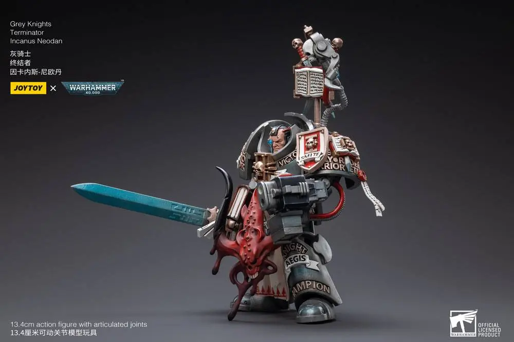 Warhammer 40k akční figurka 1/18 Grey Knights Terminator Incanus Neodan 13 cm fotografii produktu