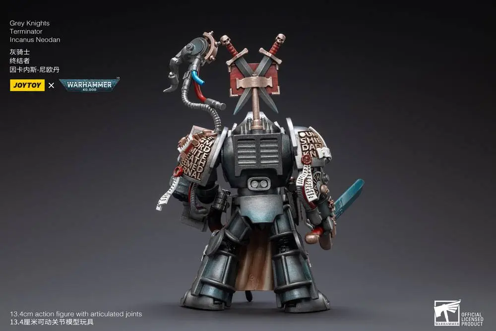 Warhammer 40k akční figurka 1/18 Grey Knights Terminator Incanus Neodan 13 cm fotografii produktu