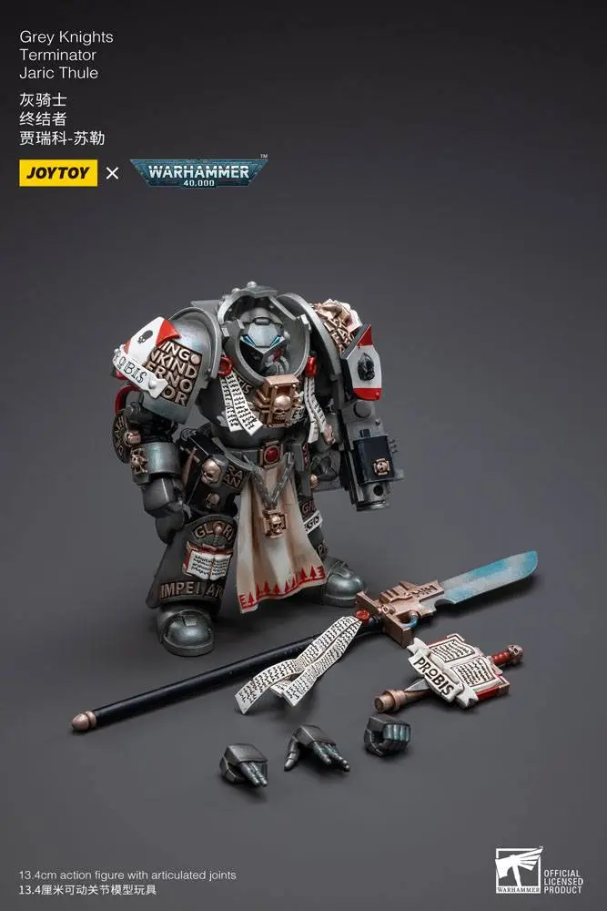 Warhammer 40k akční figurka 1/18 Grey Knights Terminator Jaric Thule 13 cm fotografii produktu