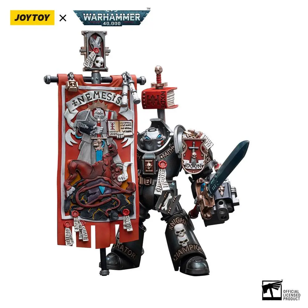 Warhammer 40k akční figurka 1/18 Grey Knights Terminator Retius Akantar 13 cm fotografii produktu