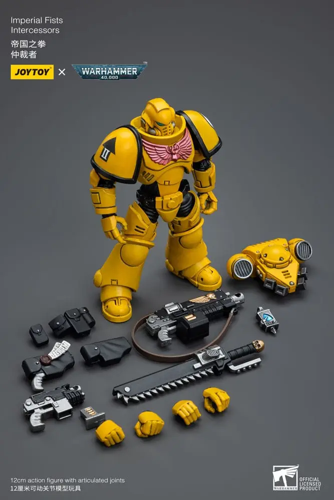 Warhammer 40k Akční figurka 1/18 Imperial Fists Intercessors 12 cm fotografii produktu