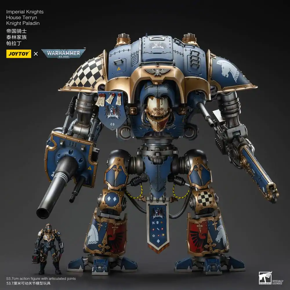 Warhammer 40k akční figurka 1/18 Imperial Knights House Terryn Knight Paladin 54 cm fotografii produktu