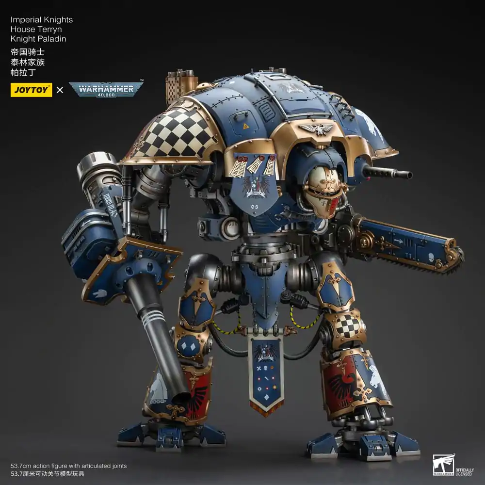 Warhammer 40k akční figurka 1/18 Imperial Knights House Terryn Knight Paladin 54 cm fotografii produktu