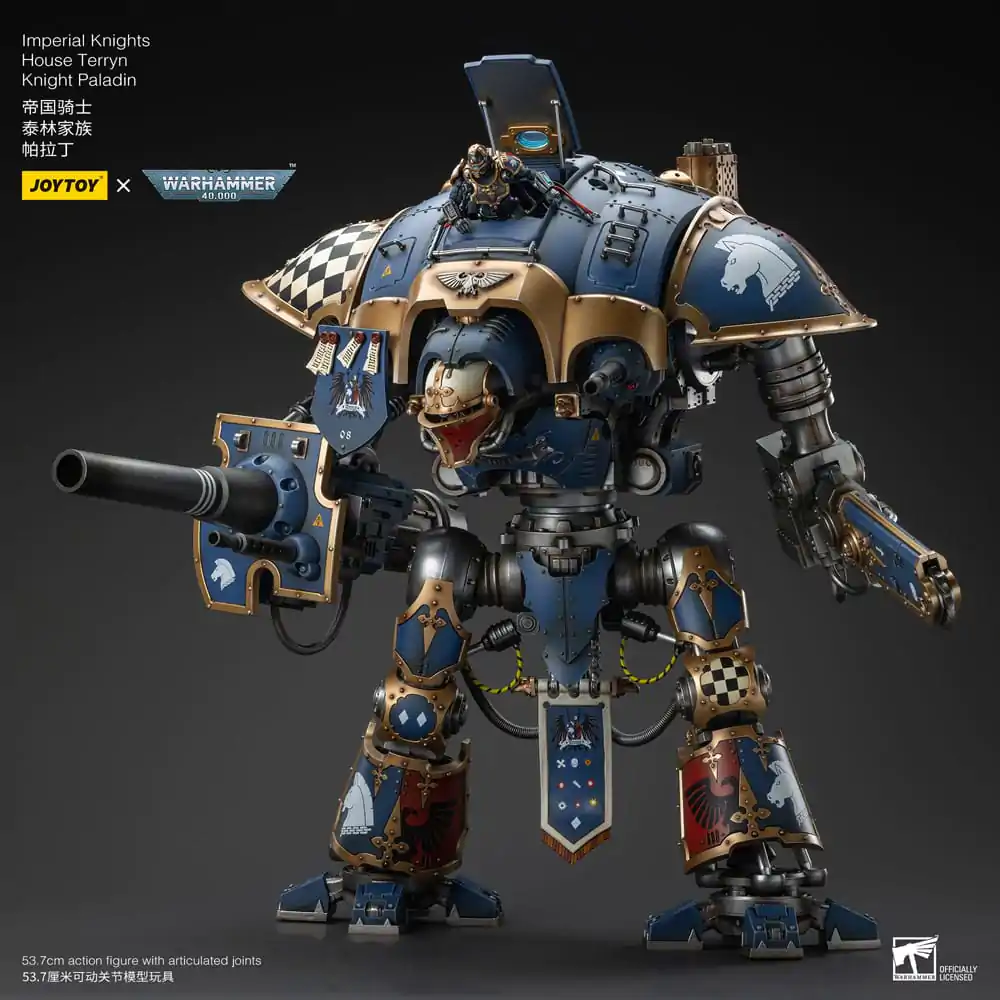 Warhammer 40k akční figurka 1/18 Imperial Knights House Terryn Knight Paladin 54 cm fotografii produktu