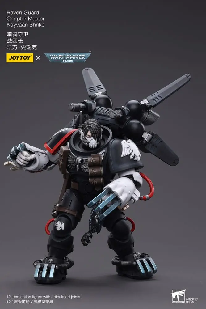 Warhammer 40k akční figurka 1/18 Raven Guard Chapter Master Kayvaan Shrike 12 cm fotografii produktu