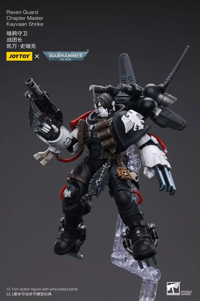 Warhammer 40k akční figurka 1/18 Raven Guard Chapter Master Kayvaan Shrike 12 cm fotografii produktu