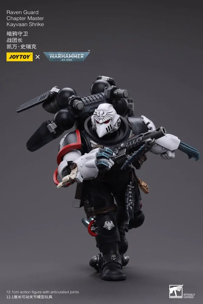 Warhammer 40k akční figurka 1/18 Raven Guard Chapter Master Kayvaan Shrike 12 cm fotografii produktu