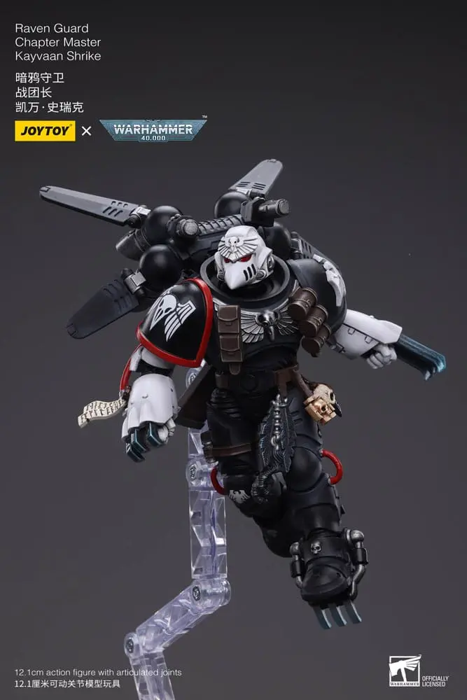 Warhammer 40k akční figurka 1/18 Raven Guard Chapter Master Kayvaan Shrike 12 cm fotografii produktu