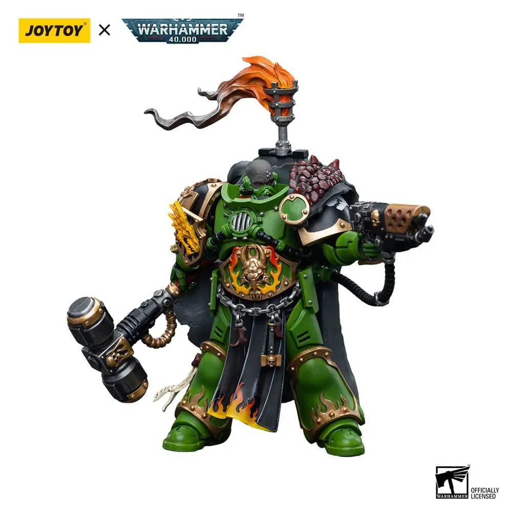 Warhammer 40k akční figurka 1/18 Salamanders Captain Adrax Agatone 12 cm fotografii produktu