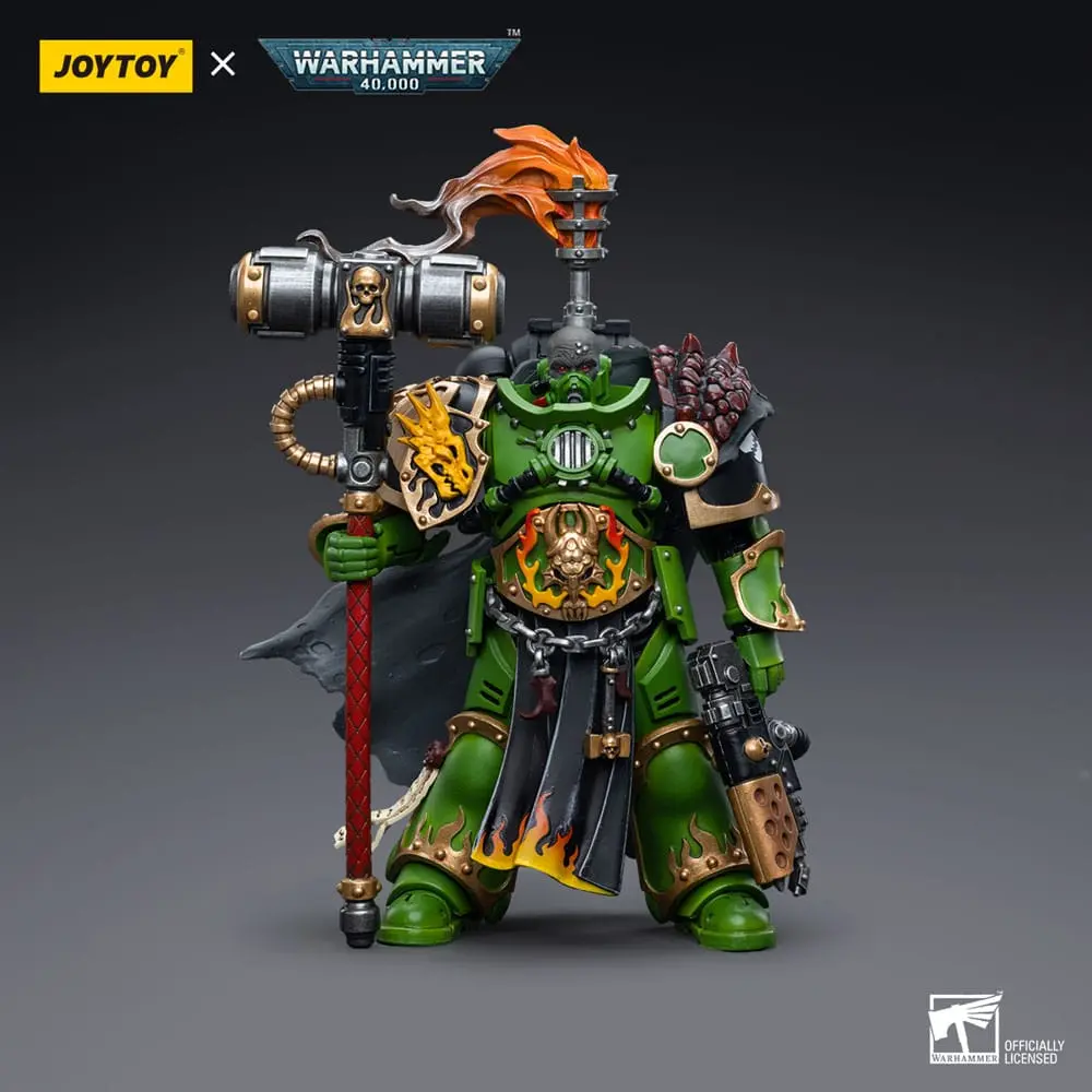 Warhammer 40k akční figurka 1/18 Salamanders Captain Adrax Agatone 12 cm fotografii produktu